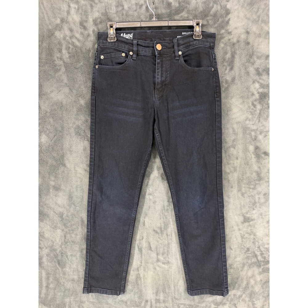 Mugsy Bruisers Dark Wash Stretch Jeans FLX3NBB-30x30 Mens Slim Straight Indigo
